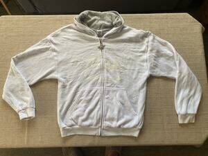 Boys Lie Smitten Graphic Hoodie White Back Print XS S